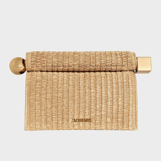 BagValor® J Soleil Straw Clutch