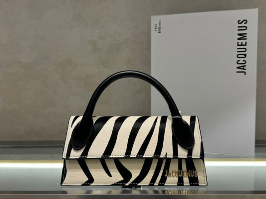BagValor® Jacquemus Le Chiquito Long – Zebra Edition
